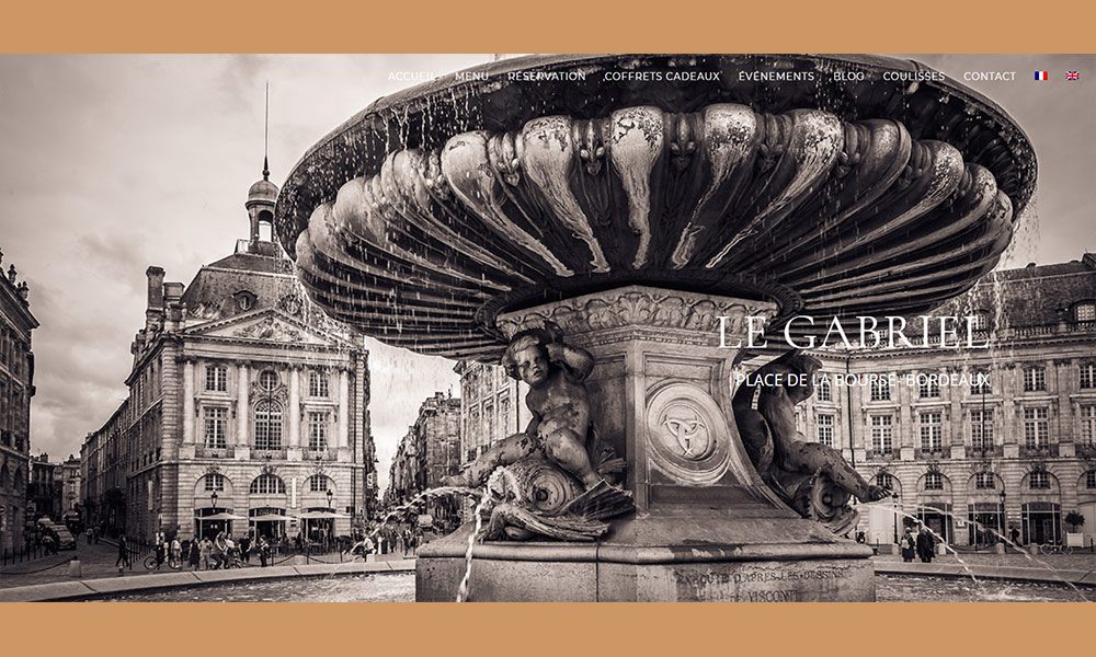 restaurant le Gabriel à Bordeaux place de la Bourse