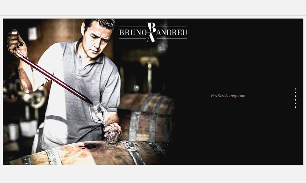 bruno andreu négociant vins du languedoc site wordpress